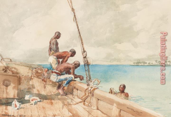Winslow Homer The Conch Divers